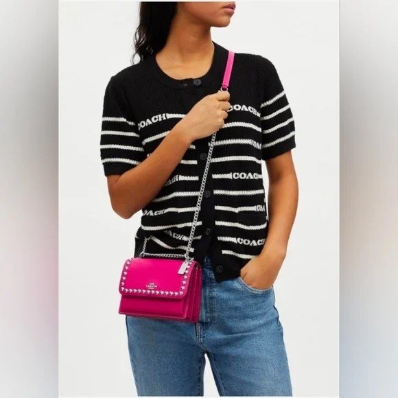 NWOT Coach Mini Klare Crossbody Bag With Rivets - Picture 4 of 17